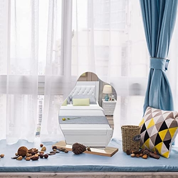 Compact Acrylic Vanity Makeup Mirror for Any Space