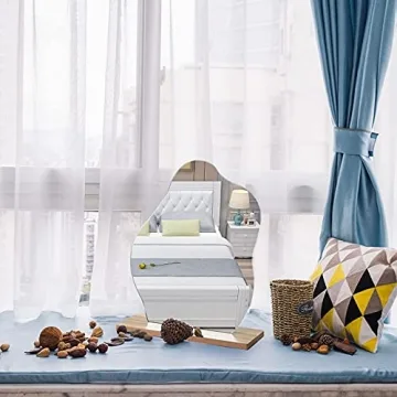 Compact Acrylic Vanity Makeup Mirror for Any Space