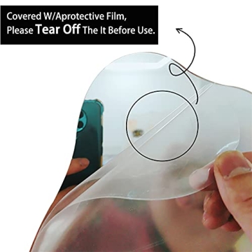 Compact Acrylic Vanity Makeup Mirror for Any Space