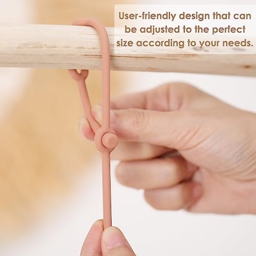 ROCCED Baby Toy Straps, Durable Silicone 6-Piece Set