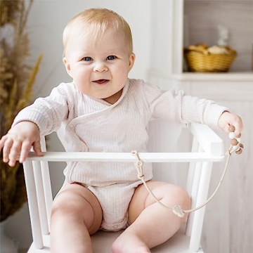 ROCCED Baby Toy Straps, Durable Silicone 6-Piece Set