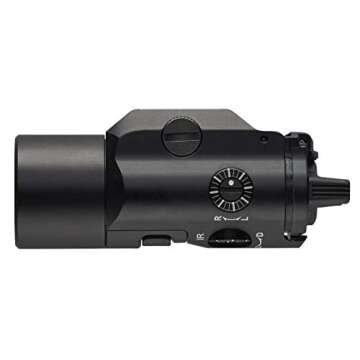 Streamlight 69192 TLR-VIR II Visible LED/IR Illuminator/IR Beam with Rail Locating Keys, Black