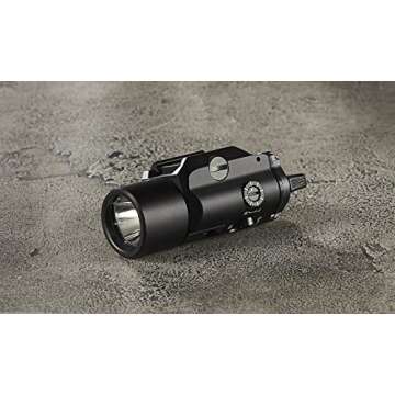 Streamlight 69192 TLR-VIR II Visible LED/IR Illuminator/IR Beam with Rail Locating Keys, Black