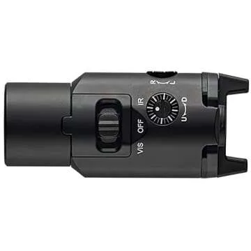 Streamlight 69192 TLR-VIR II Visible LED/IR Illuminator/IR Beam with Rail Locating Keys, Black