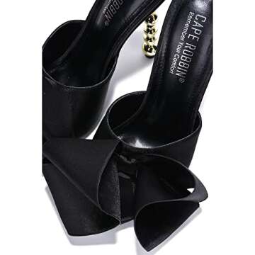 Cape Robbin Salsa Nude Sexy High Heels Open Toe Sculptural Heel Mule Oval Pumps