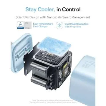 Baseus 45W Charger, PicoGo C1 USB C Charger Block Fast Charging, Compact Type C Wall Charger for iPhone16/15/14/13/12 Series, Galaxy Series, MacBook Etc