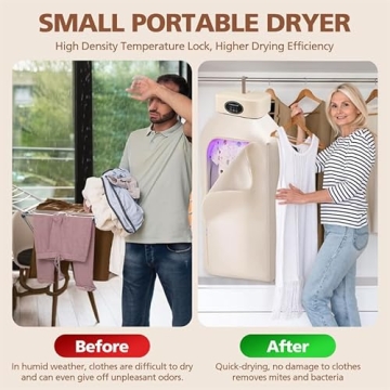 Imfriy Portable Clothes Dryer for Travel & Home