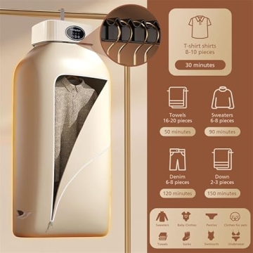 Imfriy Portable Clothes Dryer for Travel & Home