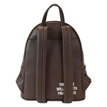 Loungefly Star Wars Obi Wan Kenobi Cosplay Womens Double Strap Shoulder Bag Purse