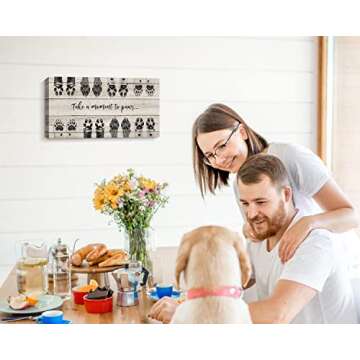 Charming Dog Lover Wall Art for Pet Owners