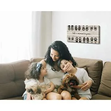 Charming Dog Lover Wall Art for Pet Owners