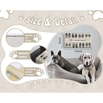 Charming Dog Lover Wall Art for Pet Owners