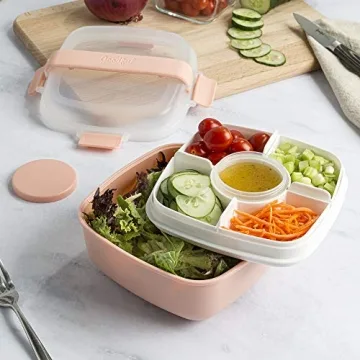 Goodful Leak-Proof Bento Lunch Box Removable Compartments