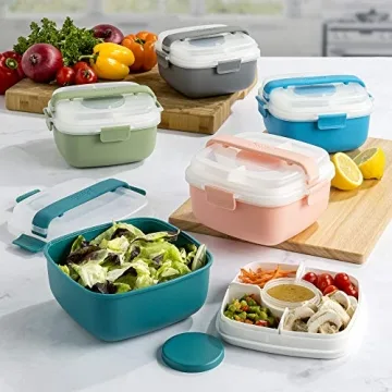 Goodful Leak-Proof Bento Lunch Box Removable Compartments