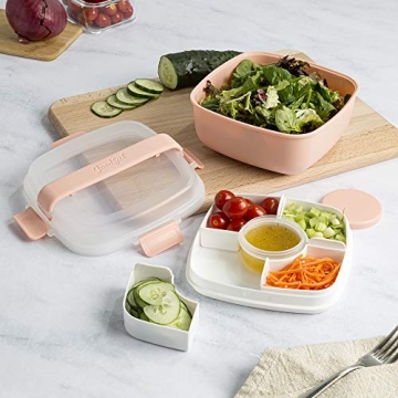 Goodful Leak-Proof Bento Lunch Box Removable Compartments