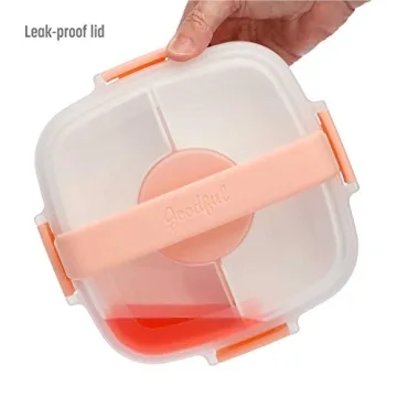 Goodful Leak-Proof Bento Lunch Box Removable Compartments