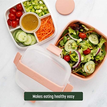 Goodful Leak-Proof Bento Lunch Box Removable Compartments