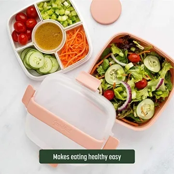 Goodful Leak-Proof Bento Lunch Box Removable Compartments