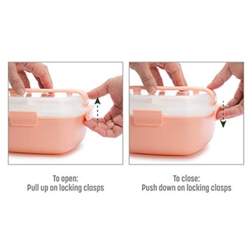 Goodful Leak-Proof Bento Lunch Box Removable Compartments