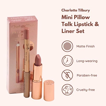 Charlotte Tilbury Mini Pillow Talk Lipstick & Liner Set