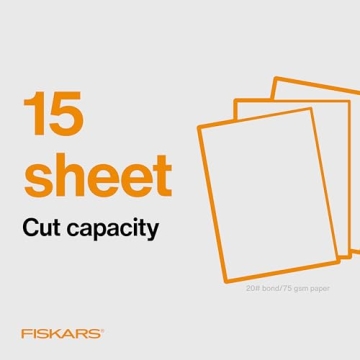 Fiskars Recycled Bypass Paper Trimmer - Eco-Friendly & Precise