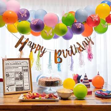 SAOROPEB 3D Butterfly Wall Decor 48 Pcs 4 Styles 3 Sizes, Pink Butterfly Birthday Decorations Pink Room Decor Butterfly Party Decorations Cake Decorations, Removable Wall Stickers (Pink)