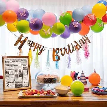 SAOROPEB 3D Butterfly Wall Decor 48 Pcs 4 Styles 3 Sizes, Pink Butterfly Birthday Decorations Pink Room Decor Butterfly Party Decorations Cake Decorations, Removable Wall Stickers (Pink)