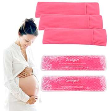 Reusable Perineal Cooling Pad for Postpartum and Hemorrhoid Pain Relief,Instant Perineal Cold Pack,V...