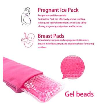 Reusable Perineal Cooling Pad for Pain Relief