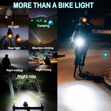 Bright VICTAGEN Bike Lights for Safe Night Cycling