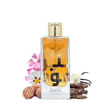 Lattafa Ameer Al Oud Intense Oud for Unisex Eau de Parfum Spray, 3.4 Ounce