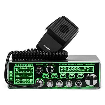 Stryker SR-955HP 10 Meter Single Side Band Radio W/LED Lighting & Clear Audio