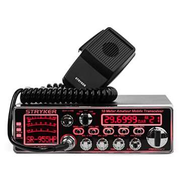 Stryker SR-955HP 10 Meter Single Side Band Radio W/LED Lighting & Clear Audio
