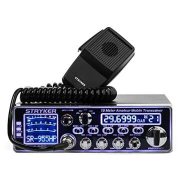 Stryker SR-955HP 10 Meter Single Side Band Radio W/LED Lighting & Clear Audio