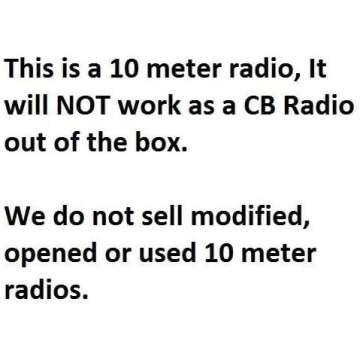 Stryker SR-955HP 10 Meter Single Side Band Radio W/LED Lighting & Clear Audio