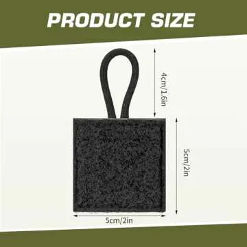 Ullnosoo Microphone Radio Holder, Mic Clip for Police, Super Strong Stitches No Breaking, Law Enforcement Radio Microphone Holder for Vest Accessories