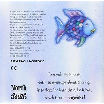 The Rainbow Fish Bath Book