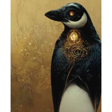 JOURNAL: COLLEGE RULED 120 PAGES BEAUTIFUL PENGUIN JOURNAL