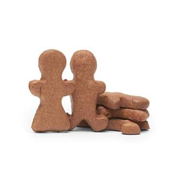 Portland Pet Food Company Gingerbread Healthy Dog Treats - Grain-Free, Human-Grade, Gingerbread Dog ...