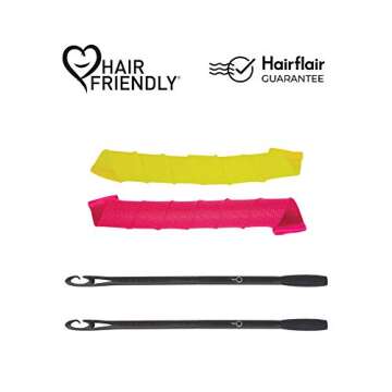 30 Heatless Barrel Curlers - Style for Extra Long Hair