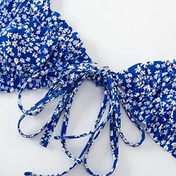 Stylish FEAPHY Women's Adjustable String Bikini Swimwear