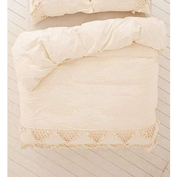 Elegant Flber Tufted Tassel Duvet Cover for Cozy Bedrooms