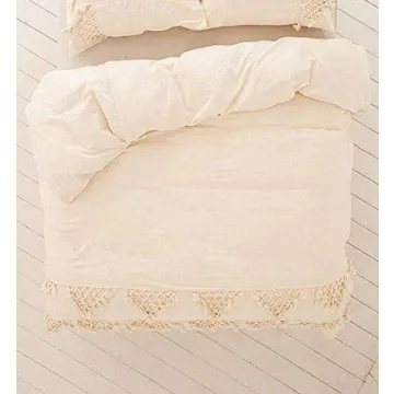 Elegant Flber Tufted Tassel Duvet Cover for Cozy Bedrooms