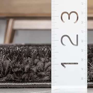 Well Woven Luze Blush Pink Hourglass Waves Geometric Thick Soft Plush 3D Textured Shag Runner Rug 2x7 (2'3" x 7'3")