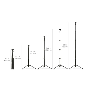 Amazon Basics 64-Inch Smartphone Tripod & Selfie Stick