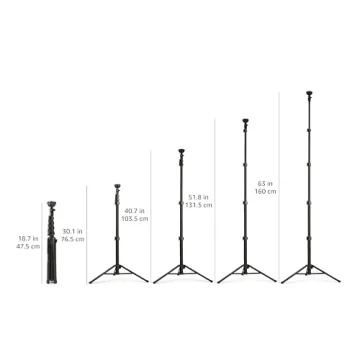Amazon Basics 64-Inch Smartphone Tripod & Selfie Stick