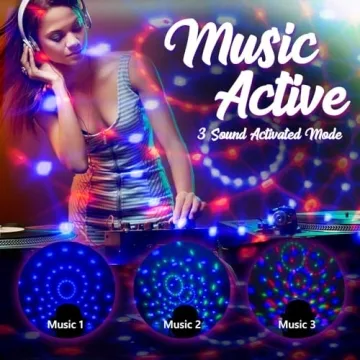 CCJK Disco Party Ball Lights for Festivals and Celebrations