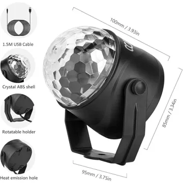CCJK Disco Party Ball Lights for Festivals and Celebrations
