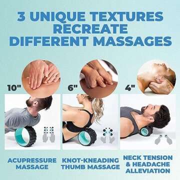 Chirp Wheel XR Foam Roller Set - Back & Neck Relief