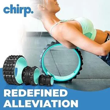 Chirp Wheel XR Foam Roller Set - Back & Neck Relief